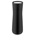WMF Impulse yalıtımlı bardak 350 ml, yükseklik 22 cm, otomatik kilitli termos bardak, 360° içme açıklığı, içecekleri 1-2 saat sıcak/soğuk tutar