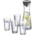 WMF Karaf 1lt + 4 bardak set - Gümüş - 1 lt