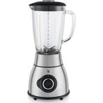 Wmf Kult Pro Power Stand Mikseri 1,8 L, 1400 Watt, 4 Kanatlı Paslanmaz Çelik Bıçak, Cam Sürahi, Cromargan Mat/gümüş - Beyaz
