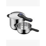 WMF Perfect Plus 6.5+3 lt Metalik Düdüklü Tencere Seti