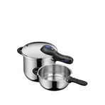 Wmf Perfect Plus One Pot Çelik 2'li Düdüklü Tencere Seti - Gümüş