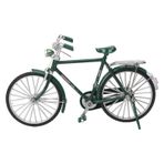 Wnvivi Eski Bisiklet Modeli, Dönebilen Tekerlekli Wnvivi Mini Bisiklet Modeli, Masa Kitaplık Dekorasyonu için Antika Bisiklet Süs
