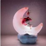 woatcck Kawaii Gece Lambası Sevimli Anime Karakter LED Işık Güzel Lamba Oda Dekor Eşyaları Şarj Edilebilir Masa Lambası Kızlar Çocuklar için Sanat Eseri Dekor (Kutulu MM).