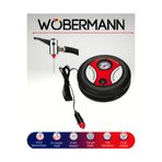 Wöbermann 260 PSI Çift Silindirli Otomatik Hava Kompresörü Taşınabilir Oto Lastik Şişirici 12V