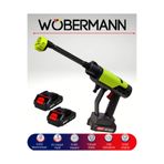 Wöbermann 48VF Şarjlı Basınçlı Yıkama Makinesi | Kablosuz Su Tabancası | Çift Bataryalı