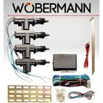 Wöbermann Merkezi Kilit Sistemi 4 Kapı, Sessiz Motor, Evrensel Uyum