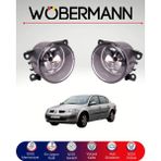 Wöbermann Renault Megane 2 Sis Far Lambası Seti 2003–2009 Uyumlu Yüksek Kalite Cam Lensli