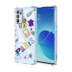 WOBURN Xiaomi Poco X5 5G için Yumuşak TPU Kılıf, İnce Kaymaz Esnek Koruyucu Darbe Emici Boyalı Baskı Desen Şeffaf Telefon Kabuk Tampon (A50)