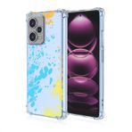 WOBURN Xiaomi Poco X5 Pro 5G için Yumuşak TPU Kılıf, İnce Kaymaz Esnek Koruyucu Darbe Emici Boyalı Baskı Desen Şeffaf Telefon Kabuk Tampon (A90)