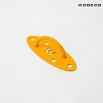 Wodeco Askı Aparatı – Tavan ve Duvar, Box Torbası Asma Aparatı (Elips - Mat Sarı)