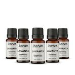 Wodimark Juvya 10 ml 5'li set Lavanta esansı Aromaterapi ve Difüzör Mum ve Hobi malzemeleri için