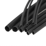 Woer 22 mm Isı ile Daralan Siyah Makaron