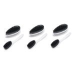 WOFASHPURET 3 Set temizlik fırçası ayakkabı fırçası ayakkabı temizleme giyim ayakkabılar için sert fırça taban ve spor ayakkabı temizleyicisi giysi temizleme fırçası çamaşır fırçası plastik