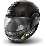 Wogen Fullface Kask Karbon Fiber Siyah-Yeşil L Beden - Siyah - Yeşil