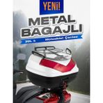 Wogen WG39 Sırt Dayamalı Premium Metal Bagajlı Çanta (Beyaz)