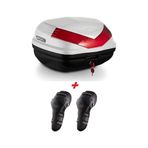 Wogen Wg50 Basic Arka Çanta 50 Litre Beyaz + Karbon Dizlik Hedi Siyah