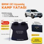 Woinbo Bmw Ix1 Uyumlu Araç Kamp Yatağı (Taşıma Çantalı & 2 Yastık Hediyeli) - Siyah