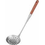 Wok Kevgir 12*42 cm - Pirge - Kırmızı