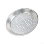 Woks ve Demir Tavalar için 304 Paslanmaz Çelik Buharlama Izgarası - Eşit Delik Aralığı ile Isıya Dayanıklı Raf (30cm)