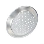 Woks ve Demir Tavalar için 304 Paslanmaz Çelik Buharlama Izgarası - Eşit Delik Aralığı ile Isıya Dayanıklı Raf (34cm)
