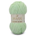 WOLANS 423 Mint Yeşil Soft Kadife Bunny Baby Örgü Ipi Kadife Ip Yumuşak Oyuncak Ipi Battaniye Ipi