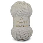 WOLANS 434 Açık Pudra Soft Kadife Bunny Baby Örgü Ipi Kadife Ip Yumuşak Oyuncak Ipi Battaniye Ipi