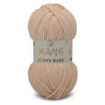 WOLANS 442 Somon Soft Kadife Bunny Baby Örgü Ipi Kadife Ip Yumuşak Oyuncak Ipi Battaniye Ipi