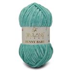 WOLANS 456 Zümrüt Soft Kadife Bunny Baby Örgü Ipi Kadife Ip Yumuşak Oyuncak Ipi Battaniye Ipi