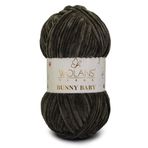 WOLANS 474 Toprak Soft Kadife Bunny Baby Örgü Ipi Kadife Ip Yumuşak Oyuncak Ipi Battaniye Ipi