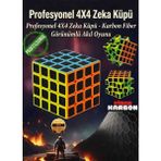 Wolawood 4x4 Zeka Küpü – Karbon Fiber Görünümlü Profesyonel Akıl ve Strateji Oyunu | Hız, Dikkat ve Zeka Geliştirici Küp Premium Rubik Küpü