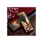 Wolawood Tavuskuşu Tüyü Divit Hokka Seti Nostaljik El Yazısı Sanatı Vintage Konsept Hediyelik Premium Seri