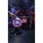 Wolawood Tesla Bobini Plazma Küre Eğitici, Öğretici Dekoratif Sihirli Top Lava Elektrik Dalgaları Büyüleyici Işık Görsel Şölen