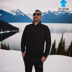 Wolddi.das erkek boyunlu fermuarlı sweatshirt siyah XL 2050