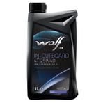 WOLF Motor Yağı İçten-Dıştan Takma 4 zamanlı 25W-40 (YARI SENTETIK) 1Lt