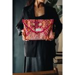 WOLF & ROCK Wolf&Rock Pembe Desenli Notebook/Tablet Kılıfı