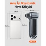 Wolfbox MF100 150.000 Rpm 6000 Mah Şarjlı Jet Fan Elektrikli Hava Üfleyici Air Duster 3 Kademeli Turbo Fan