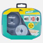 Wolfcraft 35-70 mm Delik Genişletme Yardımcısı Set