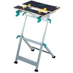 Wolfcraft Master 600 germe ve çalışma masası 6182000 – yüksekliği ayarlanabilir/evrensel kullanılabilir ve sağlam çalışma masası/ev ve zanaatkarlar için ideal