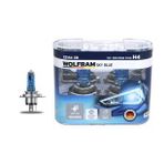 Wolfram 12 V H4 100 / 90 P43t Sky Blue Beyaz 22144 Sb Ampul