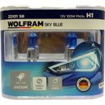 Wolfram 12V H1 Ampul 100W Beyaz Işık 5500K Germany 2 Ad