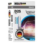 Wolfram D2S Xenon Ampul Beyaz Işık 6000K 12V 35W