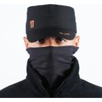 Wolftrap Tactical Kurt Logolu Ripstop Siyah Şapka, Siyah Kep - Standart