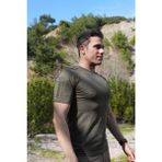 Wolftrap Tactical Wolftrap Dalga Desenli Kısa Kollu Taktik Tişört Haki