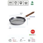 Woll Carbon Steel 24 cm Kızartma Tavası