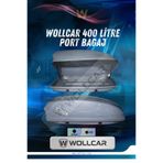 WOLLCAR PORT BAGAJ PARLAK gri 400LT