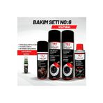 Wöller Bakım Seti No6 Fren Balata Spreyi Pas Sökücü W40 Koruyucu Yağlayıcı Sprey Set