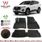 Wöller Chery Tiggo 7 Paspas 2022 Sonrası 3D Havuzlu Wöller Paspas - Siyah