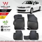 Wöller Citroen C Elysee Paspas 2012 Sonrası 3D Havuzlu Wöller Paspas - Siyah