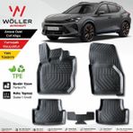 Wöller Cupra Formentor Paspas Makyajlı 2024 2026 Arası Uyumlu 3D Havuzlu Paspas - Siyah