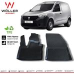 Wöller Dacia Dokker Panelvan Paspas 2012 Sonrası 3D Havuzlu Wöller Paspas - Siyah
